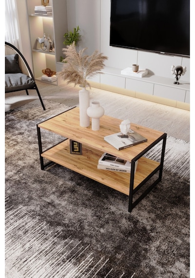 Modern & Şık Orta Sehpa Metal Çerçeve İle Dayanıklı Tasarım, Minimalist Ve Fonksiyonel, Salon ,ofis Atlantikçam Modern & Şık Orta Sehpa Metal Çerçeve İle Dayanıklı Tasarım, Minimalist Ve Fonksiyonel, Salon ,ofis Atlantikçam