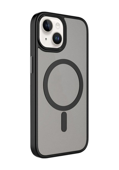 Joko Apple İphone 14 Megane Magsafe Kapak - Siyah - Siyah