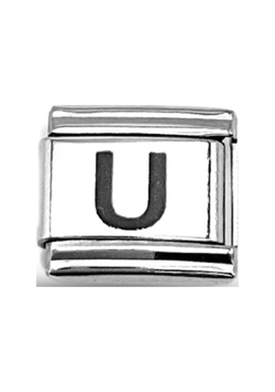 U Harfli Charm Paslanmaz Çelik Harf Charm Kişiye Özel Bileklik Aksesuarı Diğer 89373644