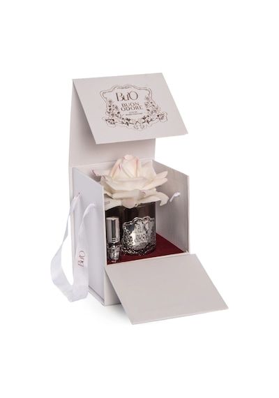 Füme Cam Silver Tek Gül Luxury Home Perfume Acı Elma