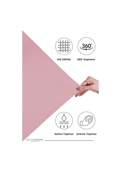 Lastikli &amp Hipoalerjenik Çarşaf %100 Pamuk Penye Kumaş 120x200 Cm Pembe, Luxcarsaf Genel