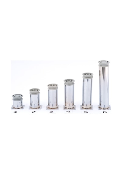 Azramutfak Alttan Ayarlı Ayak 6-8-10-12-15 Cm Dolap-Mobilya, Yuvarlak Metal