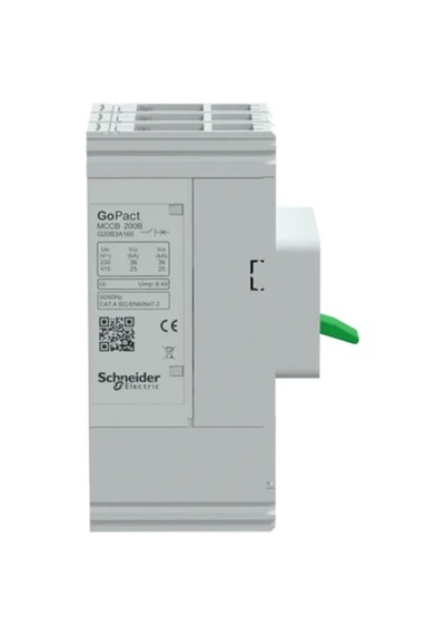 Schneider Electric Gopact Mccb G20B3A50 160A 25Ka Ayar Sahalı Şalter (200B, 3P3D)