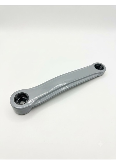 Mtb Pedal Sol Kol Plastik Kaplı Gri