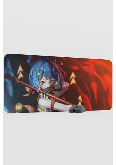Xiangling Genshin Impact Anime Oyuncu V5 - 90x40 Xxl Gaming Mouse Pad Fare Altlığı