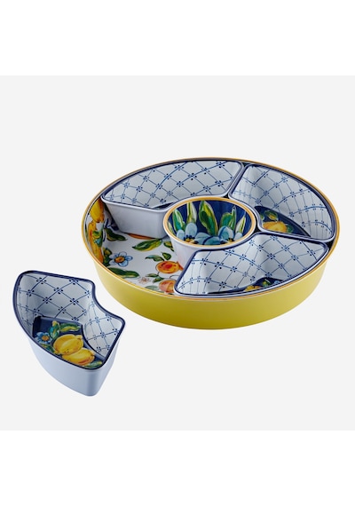 Mavi Melamin Tepsi 39 Cm