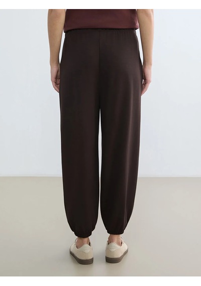 Lc Waikiki Kahverengi Soft Touch Kadın Jogger Eşofman Altı