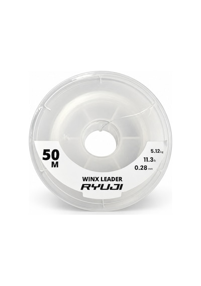 Fluorocarbon Lider Misina - Ryuji Winx Leader - 50 Mt - 0,28mm