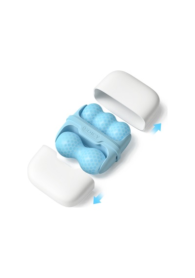 Soicy S30 Ice Massage Mini Roller Mavi