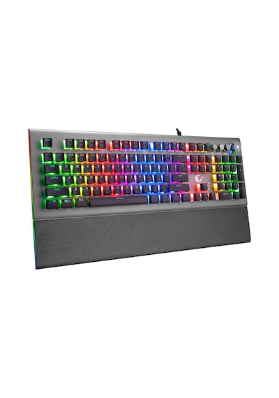 Rampage KB-R101 Impressive RGB Kristal Switch Kablolu Mekanik Oyuncu Klavye