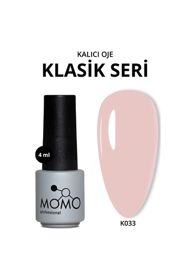 Kalıcı Oje K033, Pembe Bej, 4 Ml Diğer
