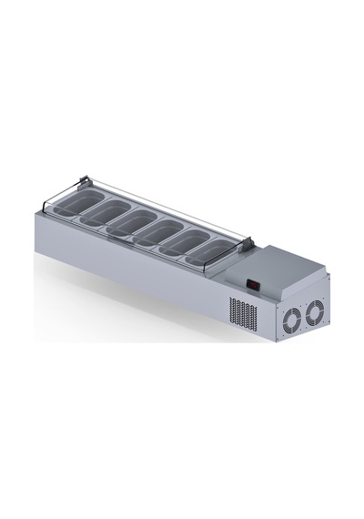 Iceinox Set Üstü Saladbar Pleksi Kapak Gn 1/4-150: 6 Adet
