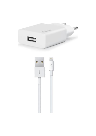 Ttec SmartCharger 2.1A Seyahat Şarj Aleti + Lightning USB Kablo