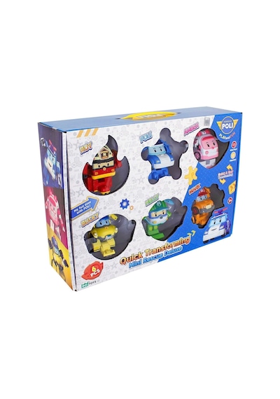Polı Zr-915 Eco Lounge Quick Transforming Mini Rescue Deluxe Set Mavi