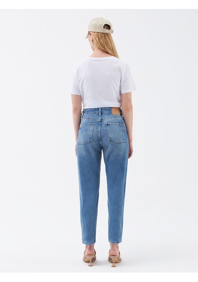 LOFT Mom Regular Fit Kadın Pantolon Lf2029583 Q1.v1 Denim LOFT Mom Regular Fit Kadın Pantolon Lf2029583 Q1.v1 Denim