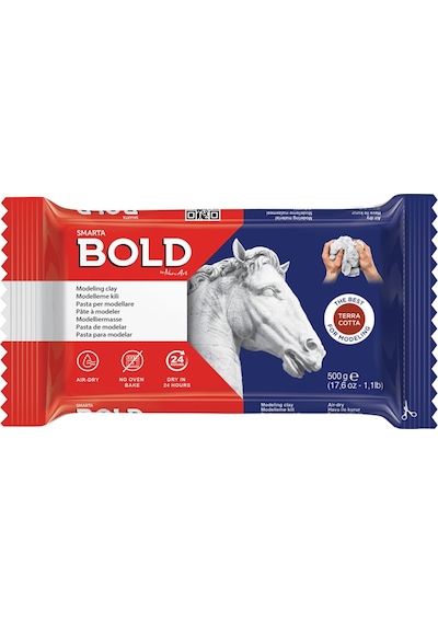 Smarta Bold Seramik Hamuru 500 Gr. Terra Cotta Kahve