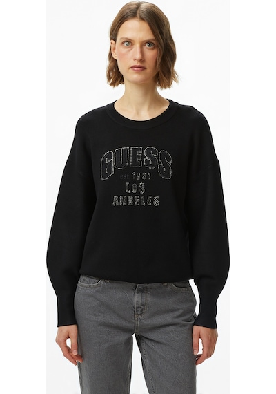 Guess Leighton Kadın Siyah Trikow5yr26z26ı2