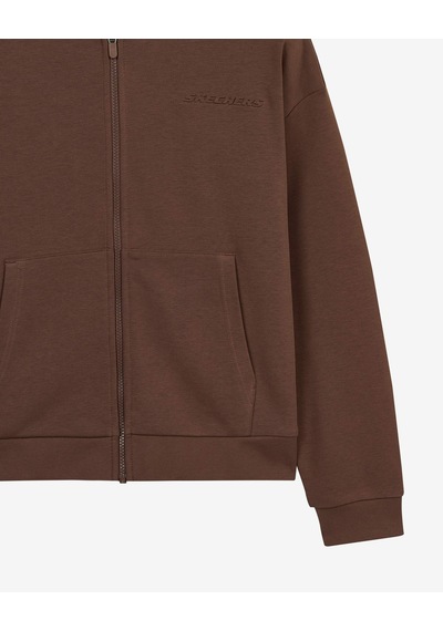 Skechers W Essential Full Zip Sweatshirt Kadın Kahverengi Sweatshirt S2610016-2070