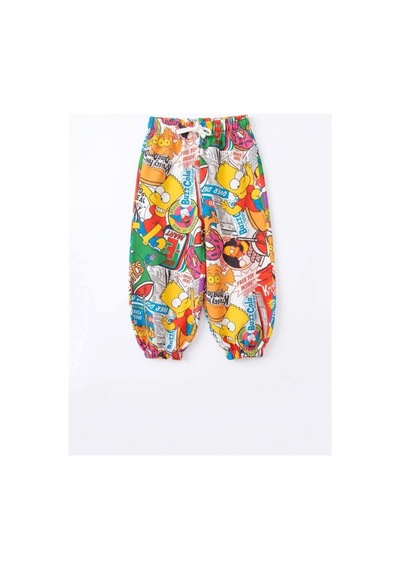 Snook Kids Baskılı Pantolon Sarı Sarı