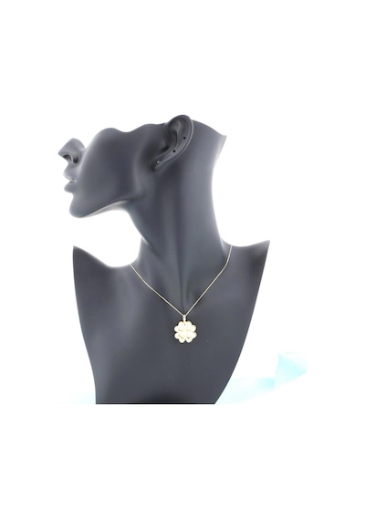 14k Altın Şans Yonca Kolye W4n28195z Sarı