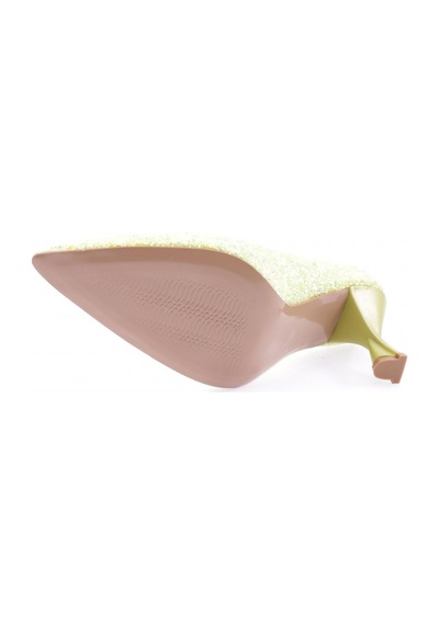 Dgn 555-2175 Kadin Alçak Topuk Stiletto 555-2175-R132210 Sarı