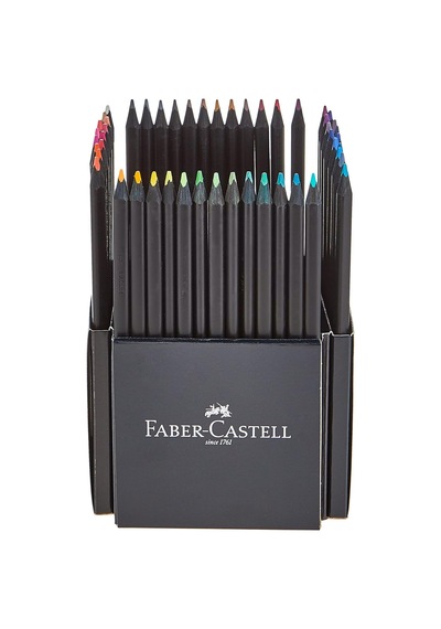 Faber-castell 116450 - Renkli Kalemler Blackwood, Black Edition, 50'li Kutu, Parlak Renkler, Yumuşak Çizgili, Siyah Ah Genel