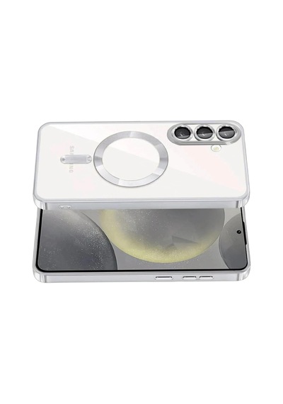 Durukar Samsung Galaxy Uyumlu S26 Plus Kross Magneticsafe Kapak - Gümüş