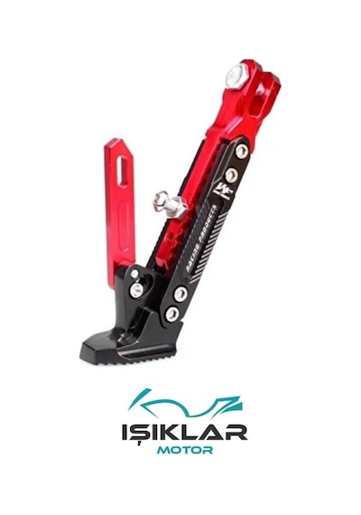 Sym X Pro 125 Kırmızı Metal Ayaklık Yükseklik Ayarlı May2296