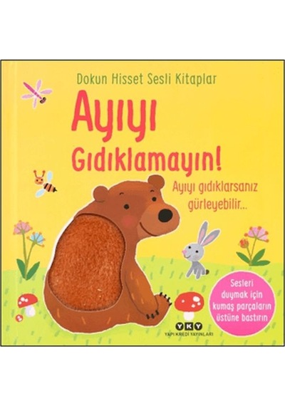 Dokun Hisset Sesli Kitaplar - Ayıyı Gıdıklamayın