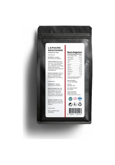 Hibiscus Lapsang Souchong Tea 100g, Hibiskuslu Lapsang Souchong Çayı