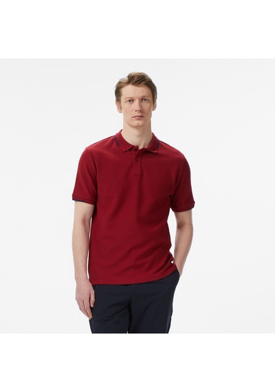 Nautica Erkek Bordo Regular Fit Polo Yaka T-shirtdüzk65348t