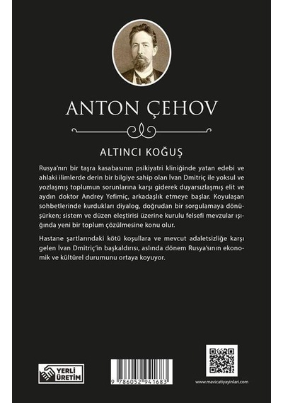Altıncı Koğuş - Anton Çehov - Maviçatı (dünya Klasikleri)