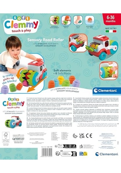 Soft Clemmy Yumuşak Blok Duyusal Silindir Kamyon