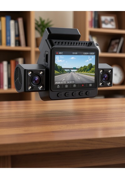 Araç Ön Arka İç Kamera Sistemi Full Hd Hareket Sensörlü