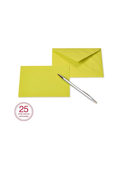 American Greetings Tek Panel Zarflı Boş Kartlar, Gökkuşağı Renkleri 200 Sayım