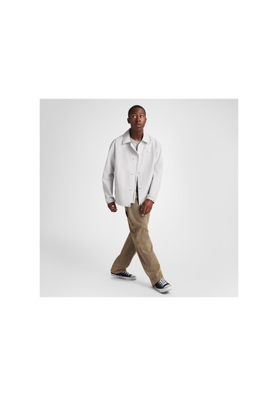 Converse Andover Weatherproof Coaches Erkek Ceket 095-beyaz
