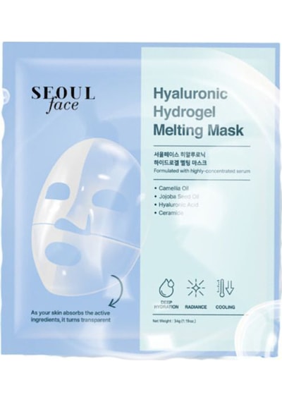 Dermal Hyaluronic Asit Şeffaflaşan Eriyen Maske