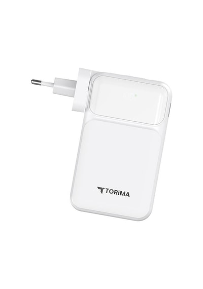 Torima TRM-1027 20000 mAh Hızlı Şarj Dijital Göstergeli Powerbank Beyaz