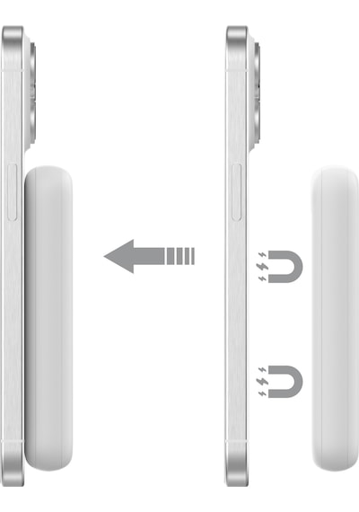 Çeşithane Magsafe Kablosuz Şarj Cihazı 15w Hızlı Şarj Destekli Wireless Şarj Aleti, Manyetik Telef