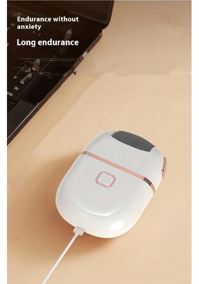 Şarjlı Elektronik Pedikür Aleti - 2 Başlıklı, Suya Dayanıklı Topuk Törpüsü, Nasır & Ayak Bakımı