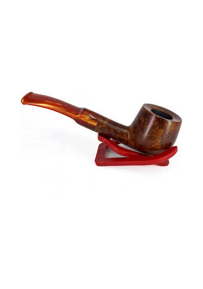 Şahin Üç Yıldız Bent Pot Mod Ban 3 9mm. Filtreli Akrilik Saplı Pipo 237897