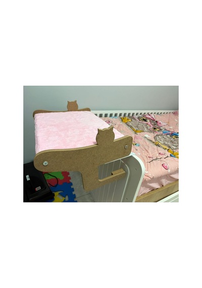 Mobilya Dostu-yer Kaplamaz-kedi Yatağı Askılı Model Pembe