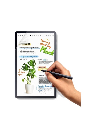 Samsung Galaxy Uyumlu Tab S6 Lite Sm-p610 P617 Ekran Koruyucu Paper Like Pencil Destekli Film Kağıt Hissi