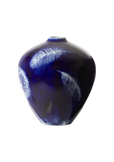 Mudo Home Amalfı Vazo 34x36 Cm Mavi