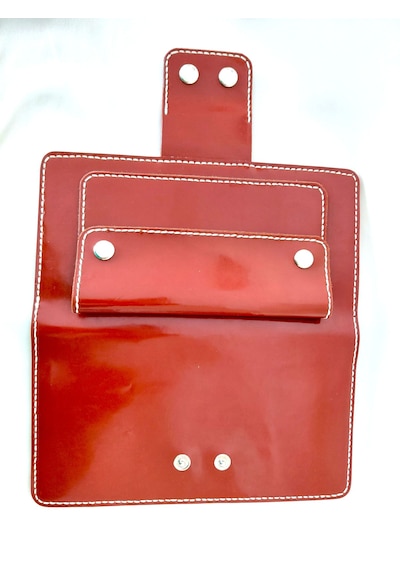 Luna Luster Hakiki Deri Vintage Tasarım Unisex Telefon Bölmeli Seyahat Cüzdanı & Pasaportluk & Portföy Çanta Kızıl Kahve Luna Luster Hakiki Deri Vintage Tasarım Unisex Telefon Bölmeli Seyahat Cüzdanı & Pasaportluk & Portföy Çanta Kızıl Kahve