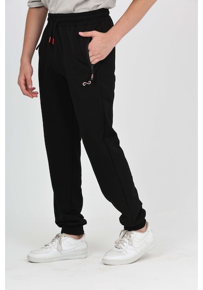 Toontoy Kids Toontoy Eerkek Çocuk Baskılı Beli Paçası Lastikli Cepli Basic Jogger Eşofman Altı - 2 İplik Siyah Toontoy Kids Toontoy Eerkek Çocuk Baskılı Beli Paçası Lastikli Cepli Basic Jogger Eşofman Altı - 2 İplik Siyah