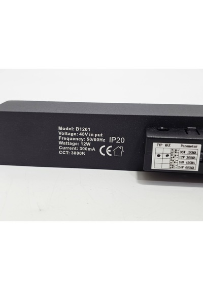 B1201 Gün Işığı Magnet Lineer Ray Spot 48v 12w 3000k