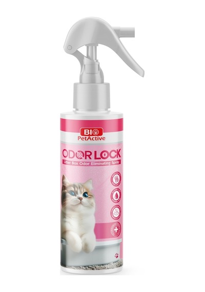 Bio Petactive Odor Lock Kediler İçin Kötü Koku Hapsetme Spreyi
