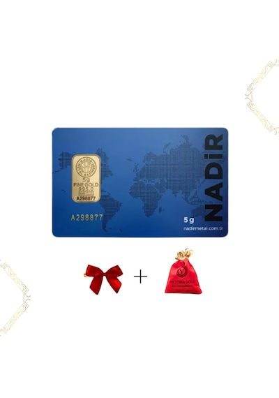 Nadir 1 Adet 5 Gr 24 Ayar Altın 995