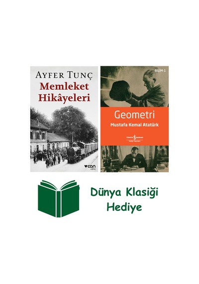 Memleket Hikâyeleri + Geometri + Dünya Klasiği Hediye
